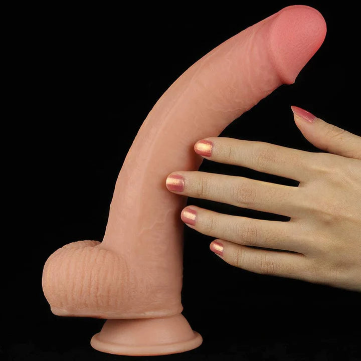 9 Inch Sliding Skin Huge Realistic Dildo