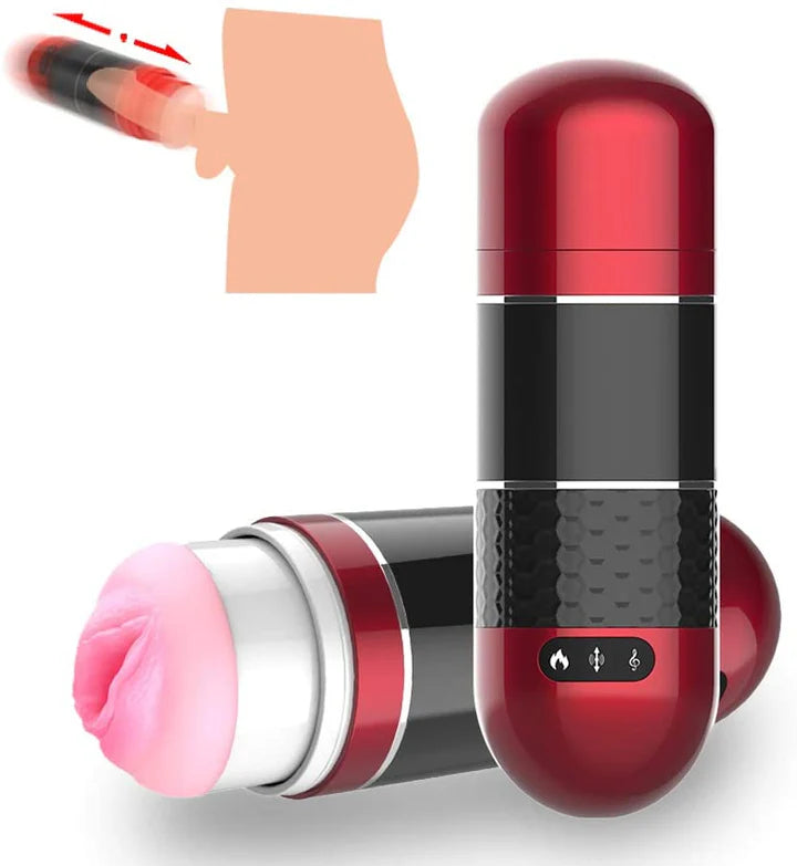 Automatic Heating Pocket Vagina Electric Smart Pulse Male Masturbator