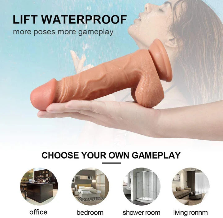 Realistic Penis Remote Control Dildo Vibrator