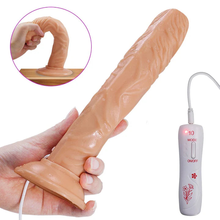 Double Motor Realistic Dildo Vibrator