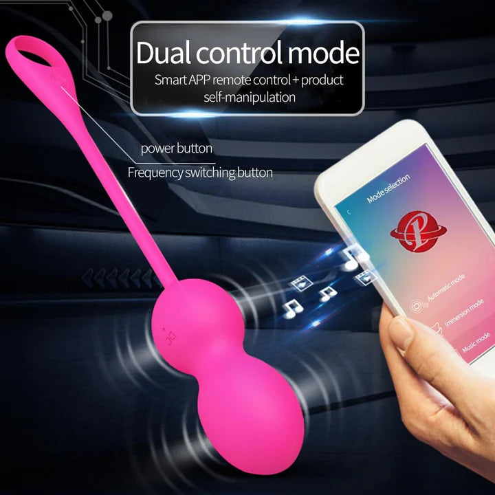 Bluetooth Control G Spot Vibrator Vaginal Ball