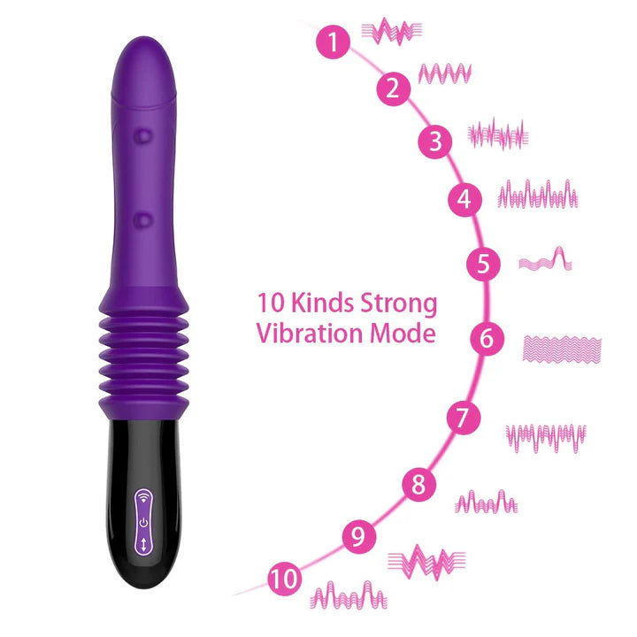 Automatic Female Stretching Sex Machine Vibrator