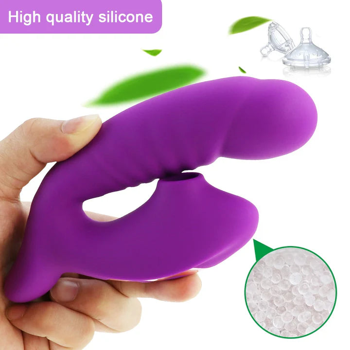 Clitoral Sucking G Spot Dildo Vibrator