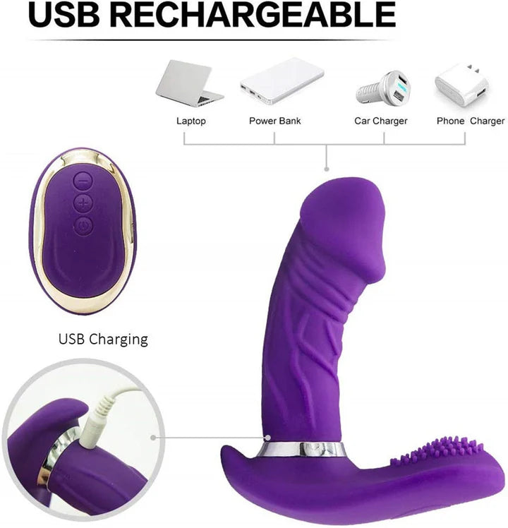 Clitoral Stimulator Remote Butterfly Vibrator