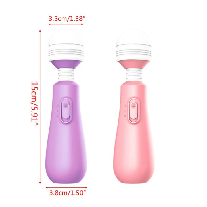 2 Speeds Cordless Portable Wand Massager Sex Toy