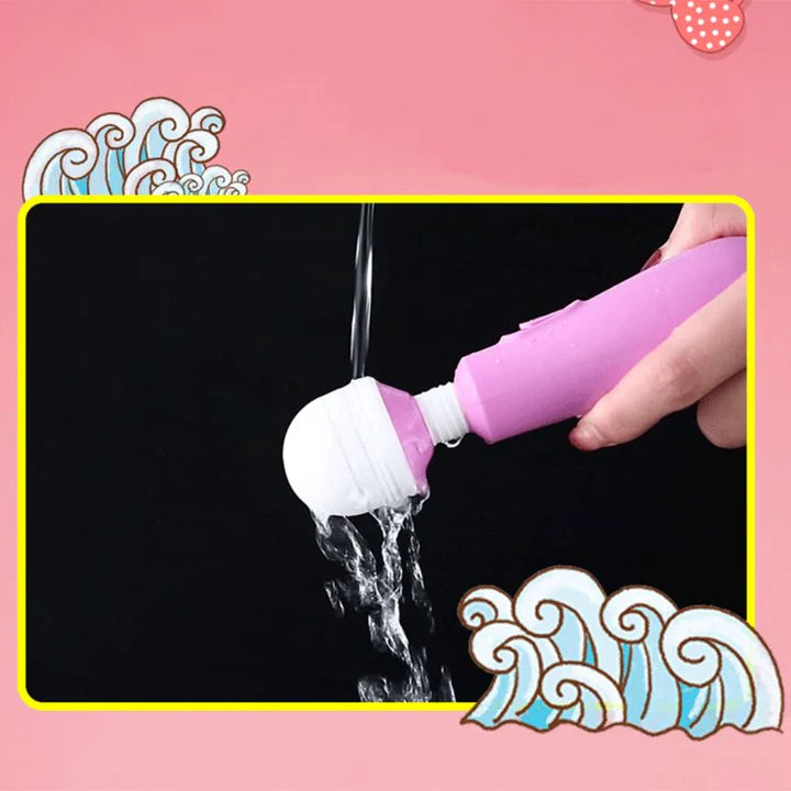 2 Speeds Cordless Portable Wand Massager Sex Toy