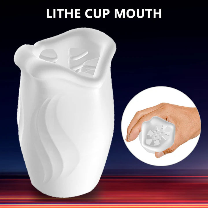 Bare Sleeve 4-Frequncy Rotation 3 Speeds Oral Sex Masturbation Cup