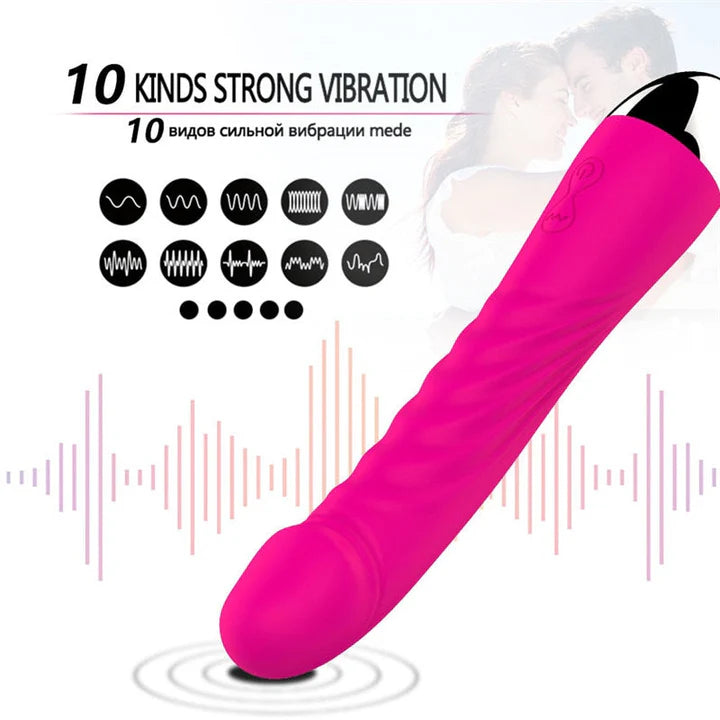 10 Modes G spot Vibrator Dildo