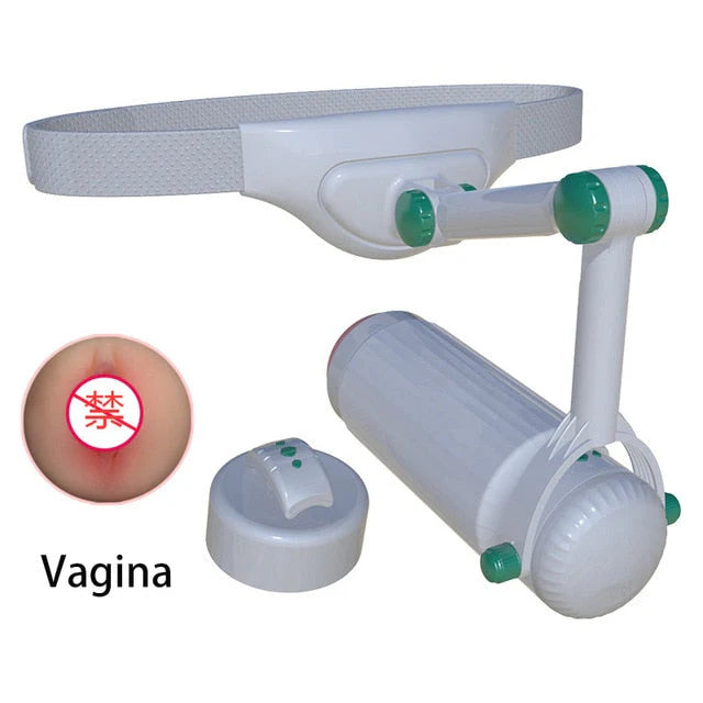 Remote Controller Automatic Telescopic Wearable Masturbator