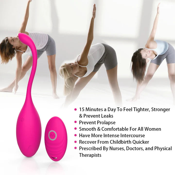 Kegel Exercise Vaginal Ball Remote Control Bullet Vibrator