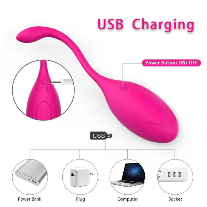 Kegel Exercise Vaginal Ball Remote Control Bullet Vibrator