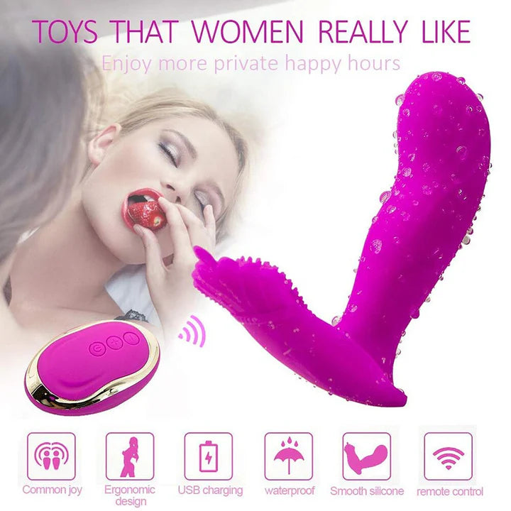 Wearable G Spot Crown Vibrator