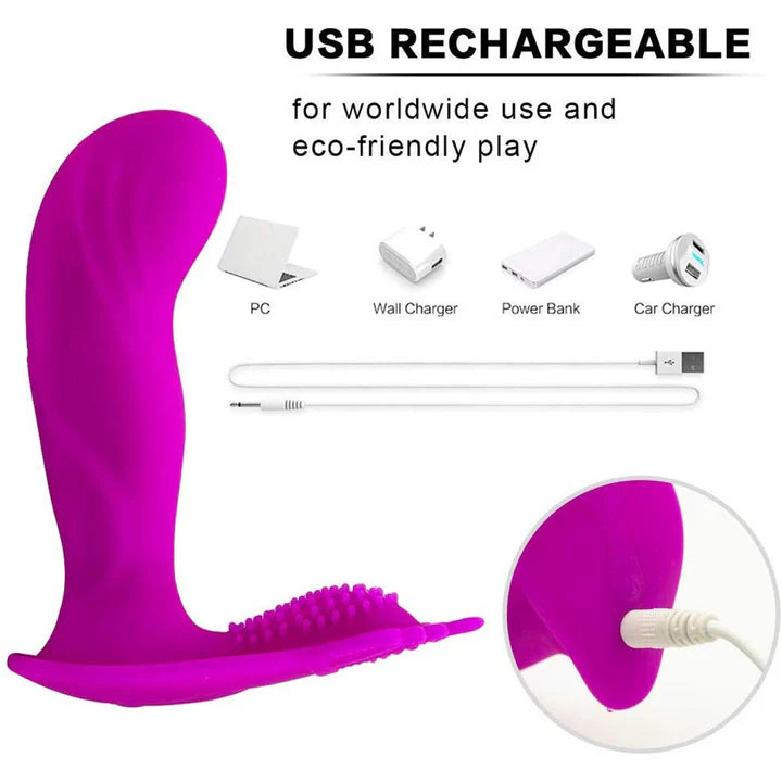 Wearable G Spot Crown Vibrator