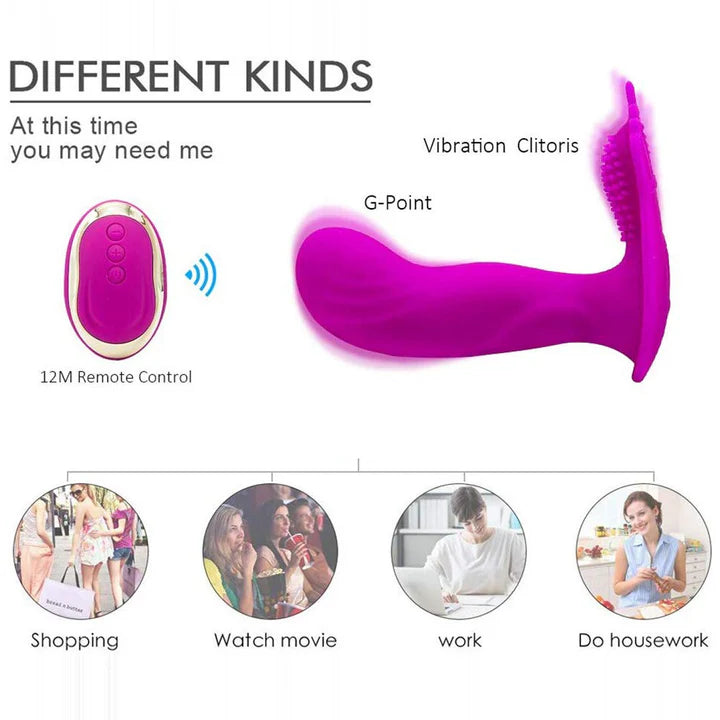 Wearable G Spot Crown Vibrator