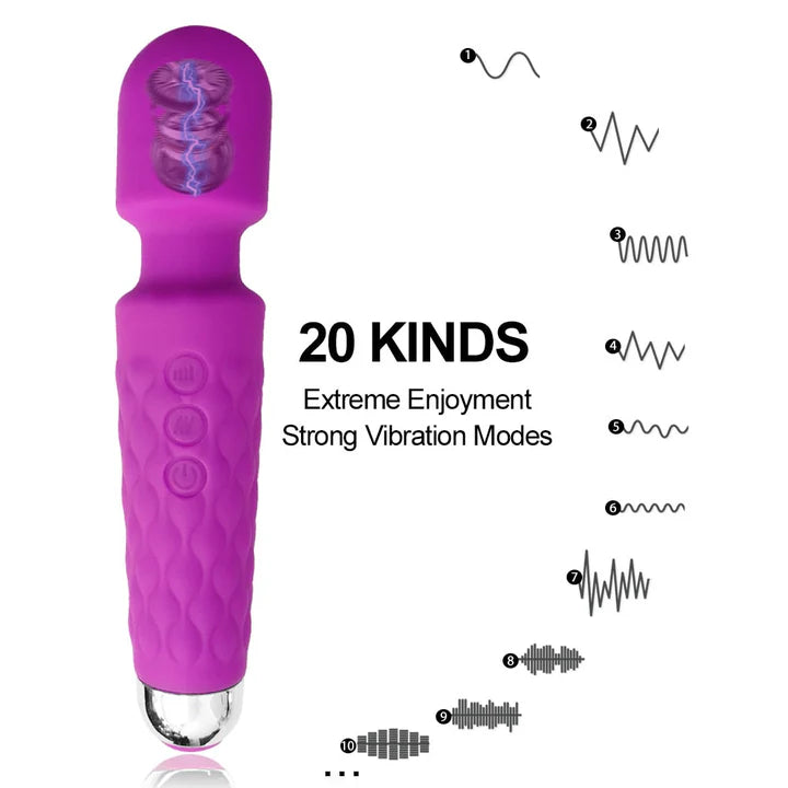 Mini AV Magic Wand Massager