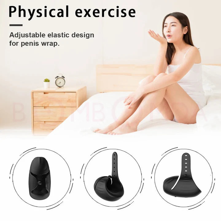 Adjustable Glans Vibrator Penis Massager