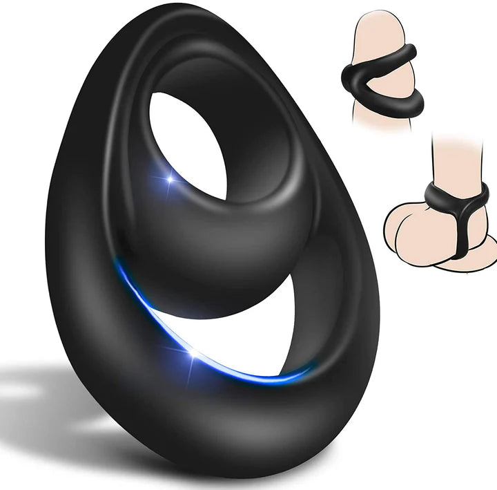 Silicone Male Longer Lasting Erection Cock Ring