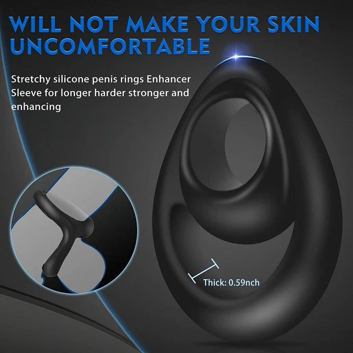 Silicone Male Longer Lasting Erection Cock Ring